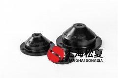 安裝圓形橡膠式減震器應(yīng)該注意什么？